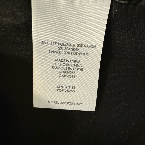 NWOT Cabi Tartan Jacket. Size 14. Green/blue tartan plaid. - Picture 9 of 10